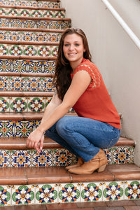 Carlene High Rise Crop