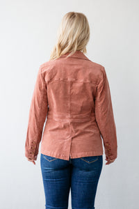 Heather Corduroy Blazer