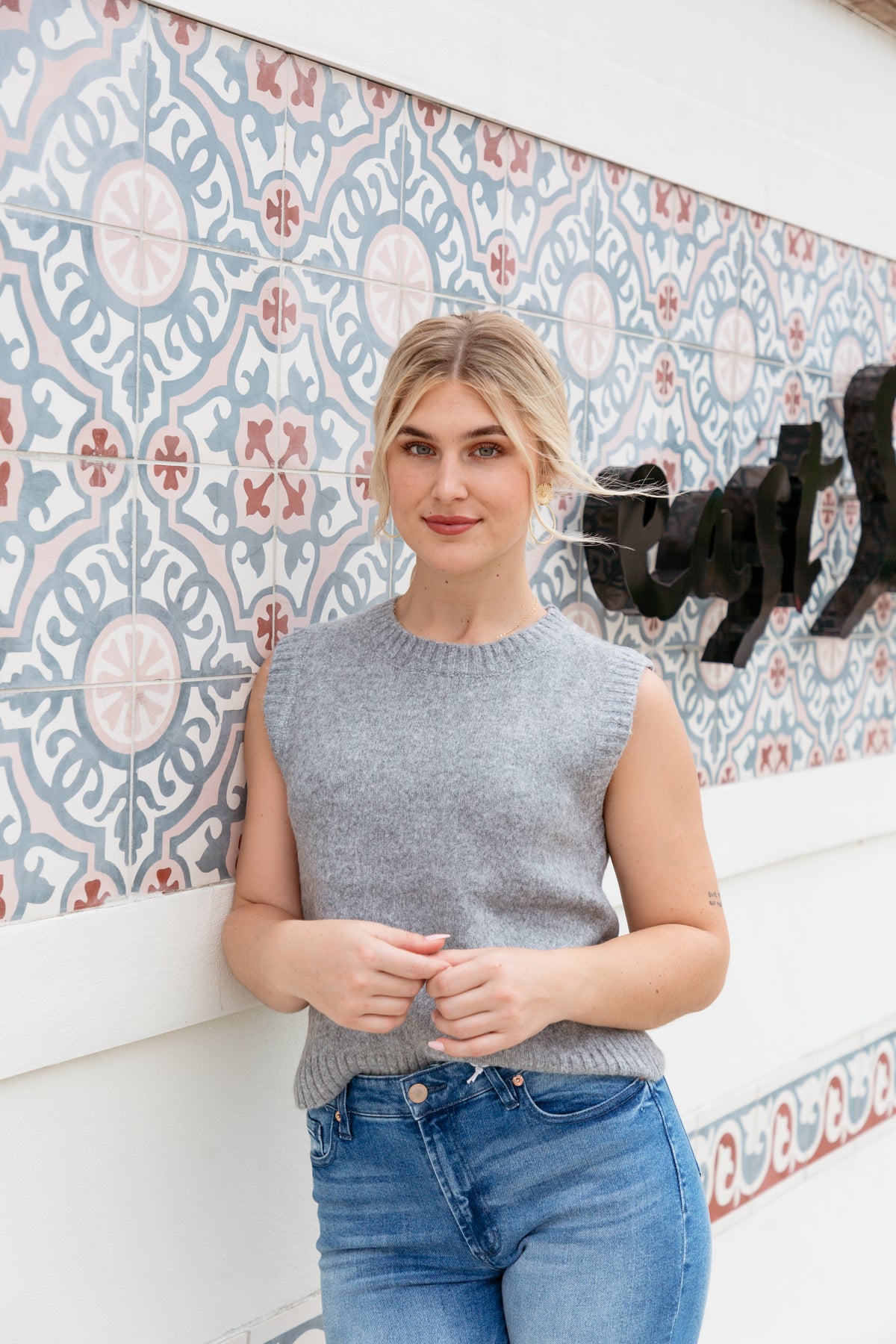 Crewneck Sweater Vest