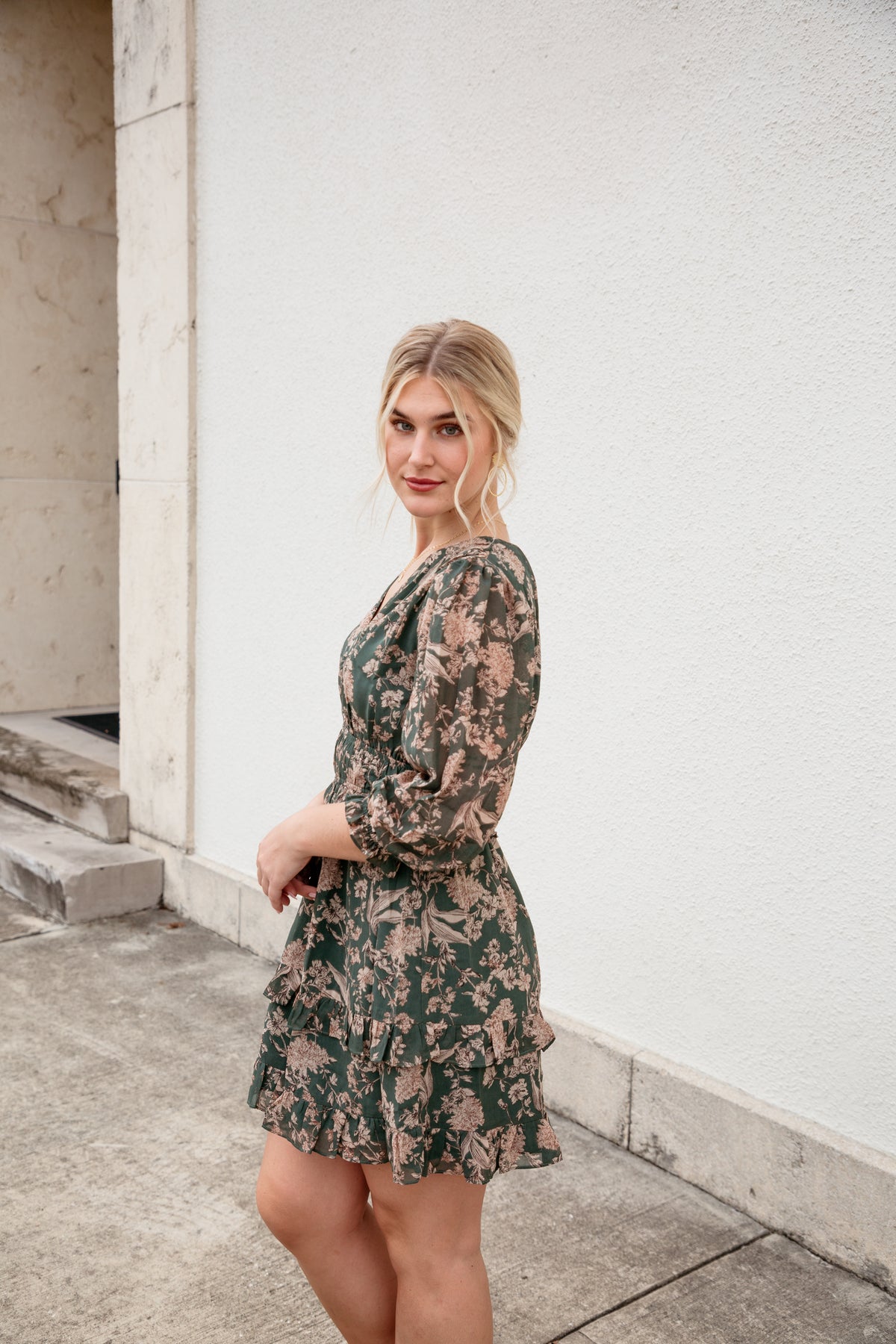 Happy Haven Floral Dress