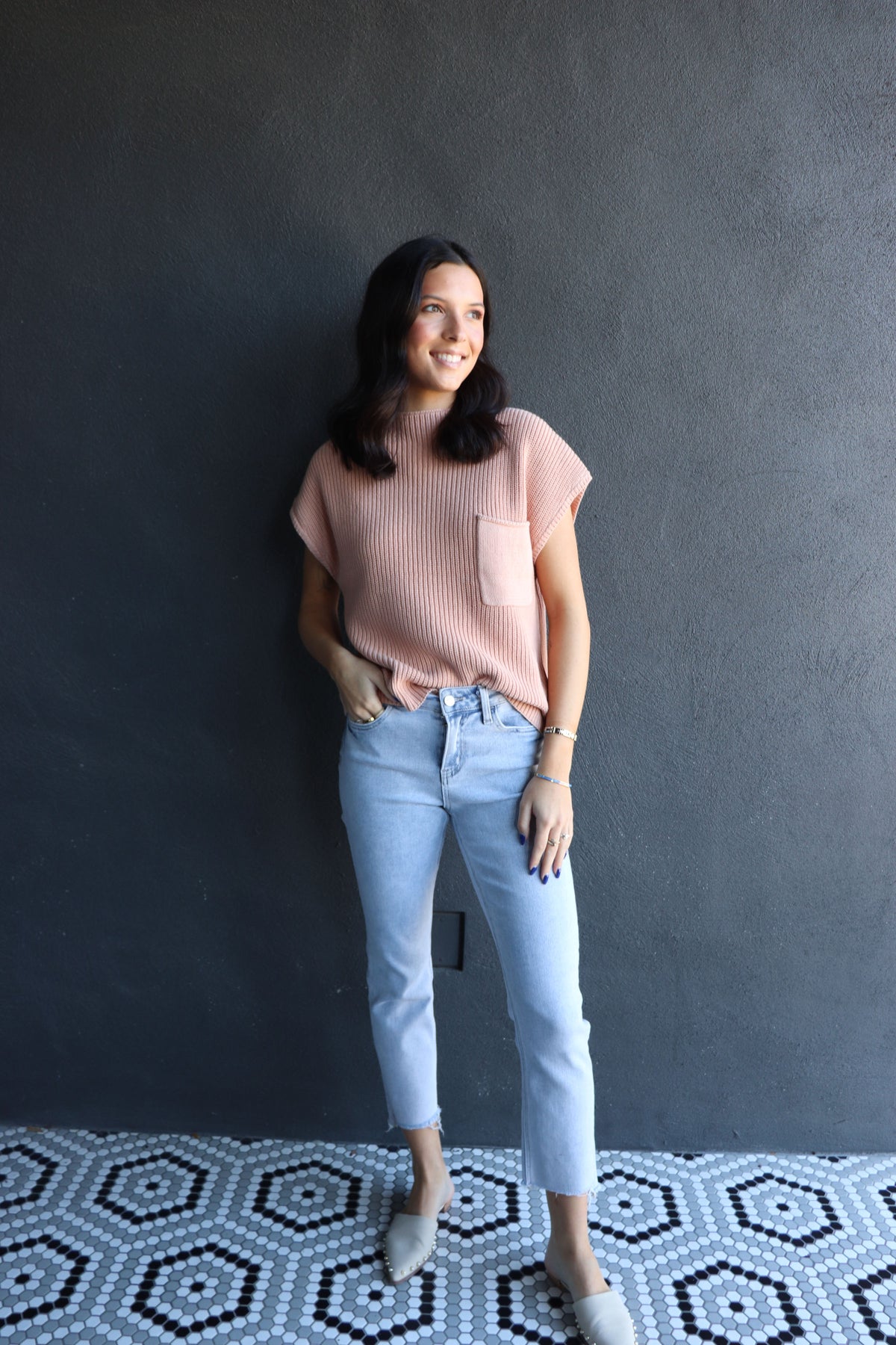 All Day Long Sweater Top