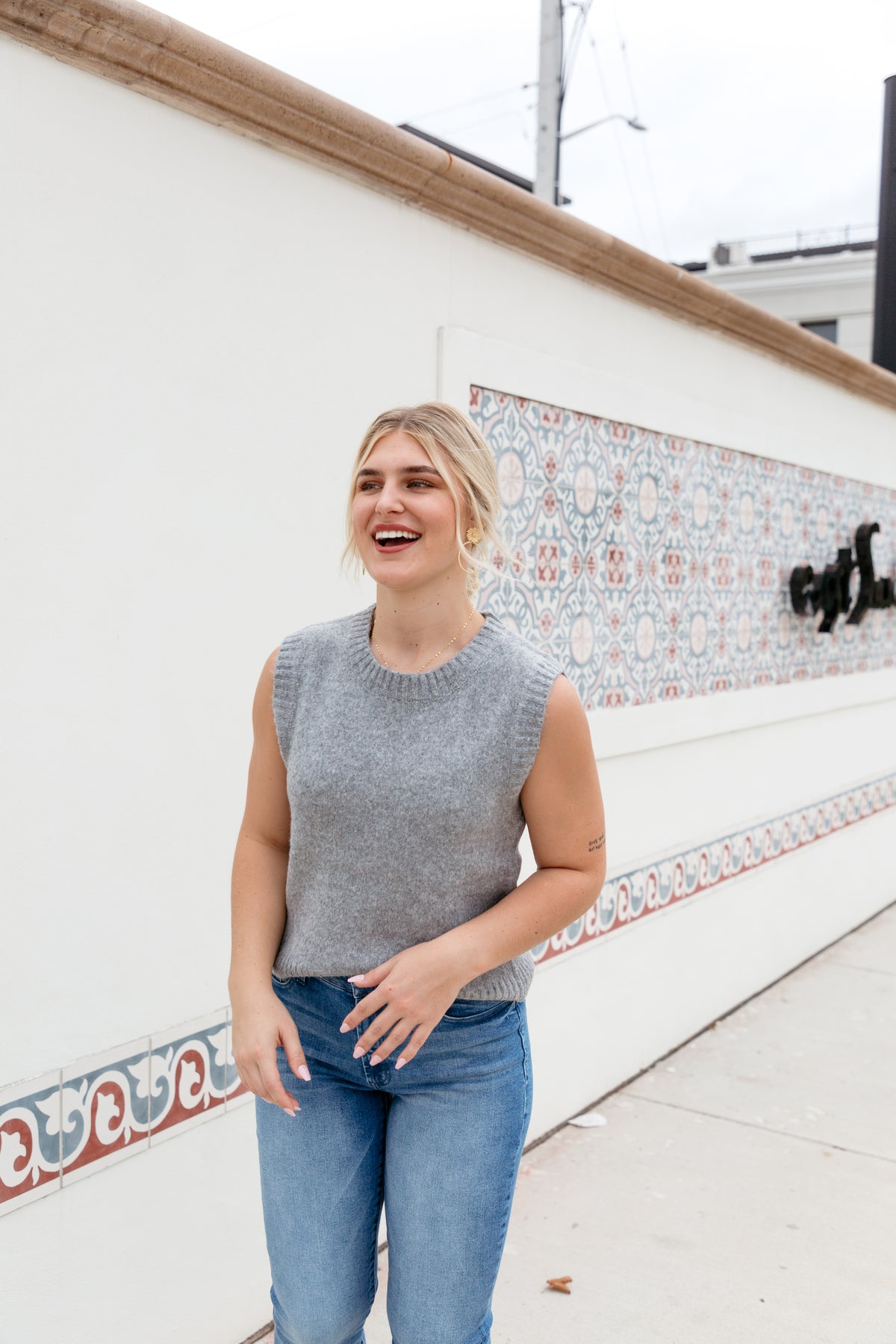 Crewneck Sweater Vest