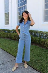 Riveter Denim Jumpsuit