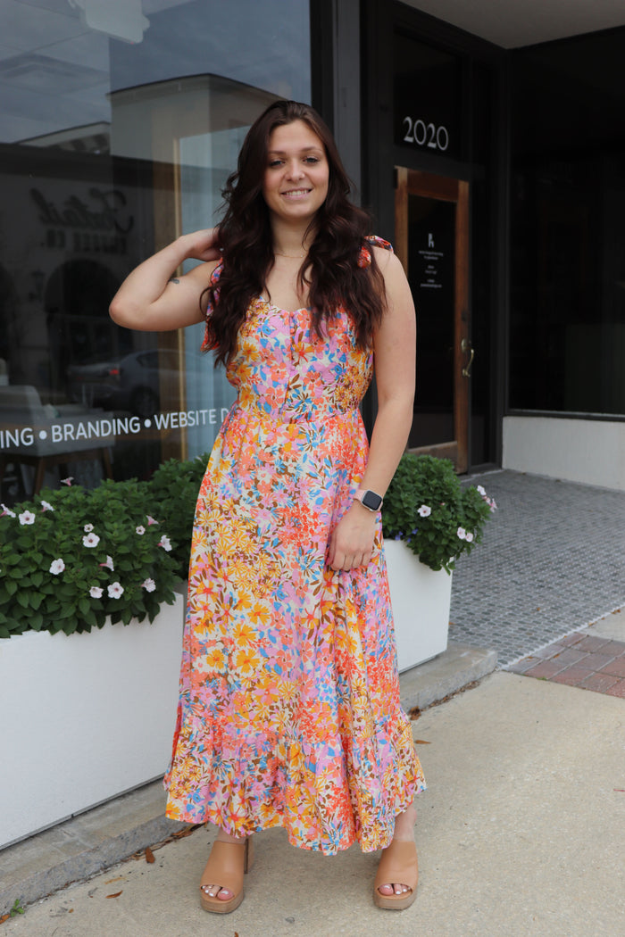 Moonscapes Tiered Dress