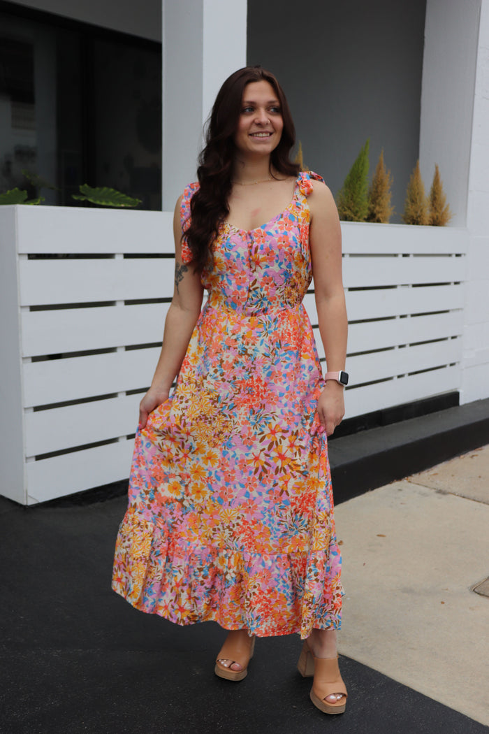 Moonscapes Tiered Dress