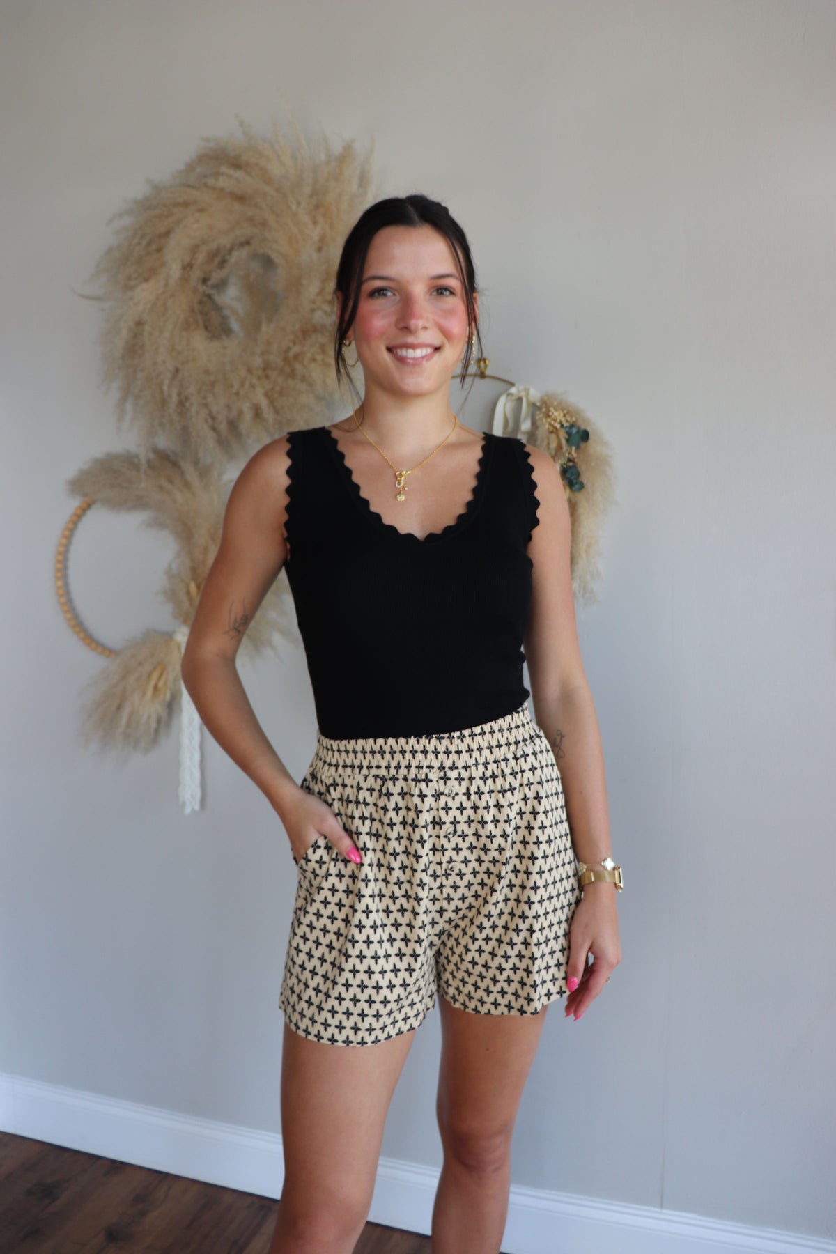 Conner Printed Shorts