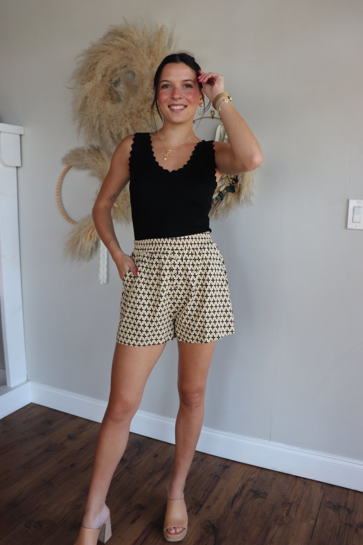 Conner Printed Shorts