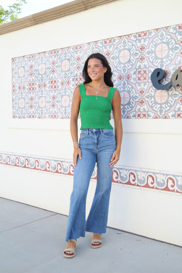 Fiona Wide Leg Jean - Norway