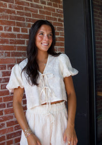 Floral Embroidered Set