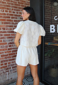 Floral Embroidered Set