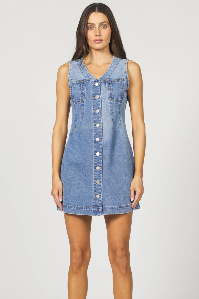 Sabrina Denim Dress