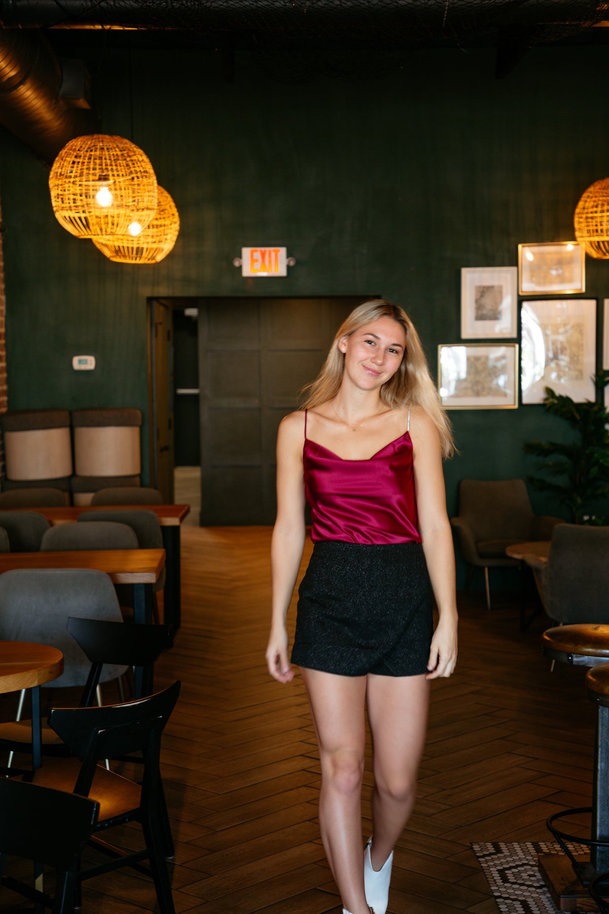 Holiday Rhinestone Cami