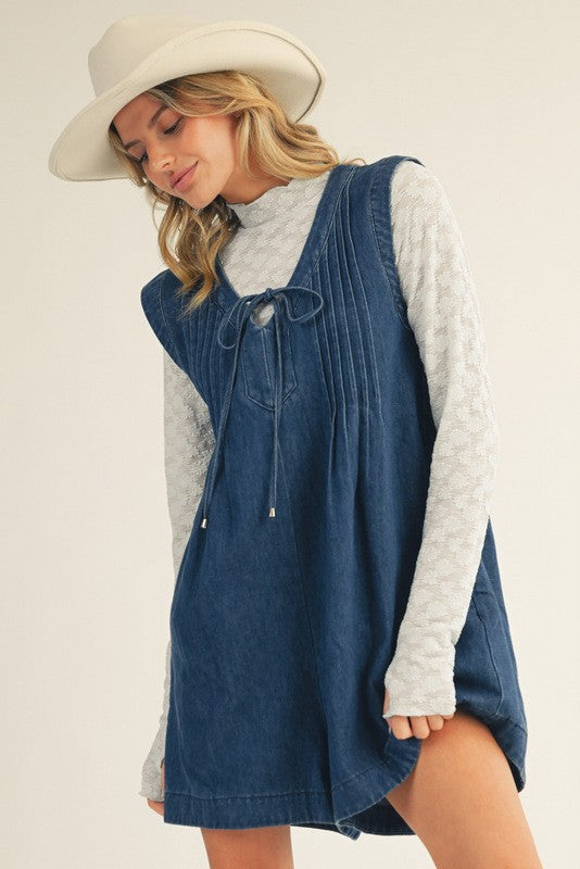 Charlie Denim Romper