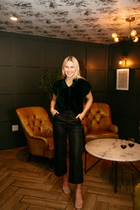 Audrey High Rise Wide Leg