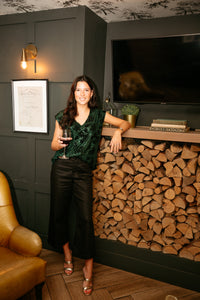 Audrey High Rise Wide Leg