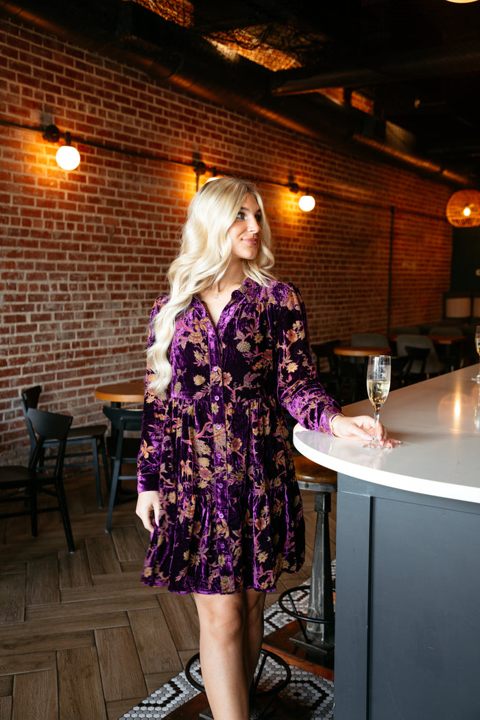 Katie Button Down Dress