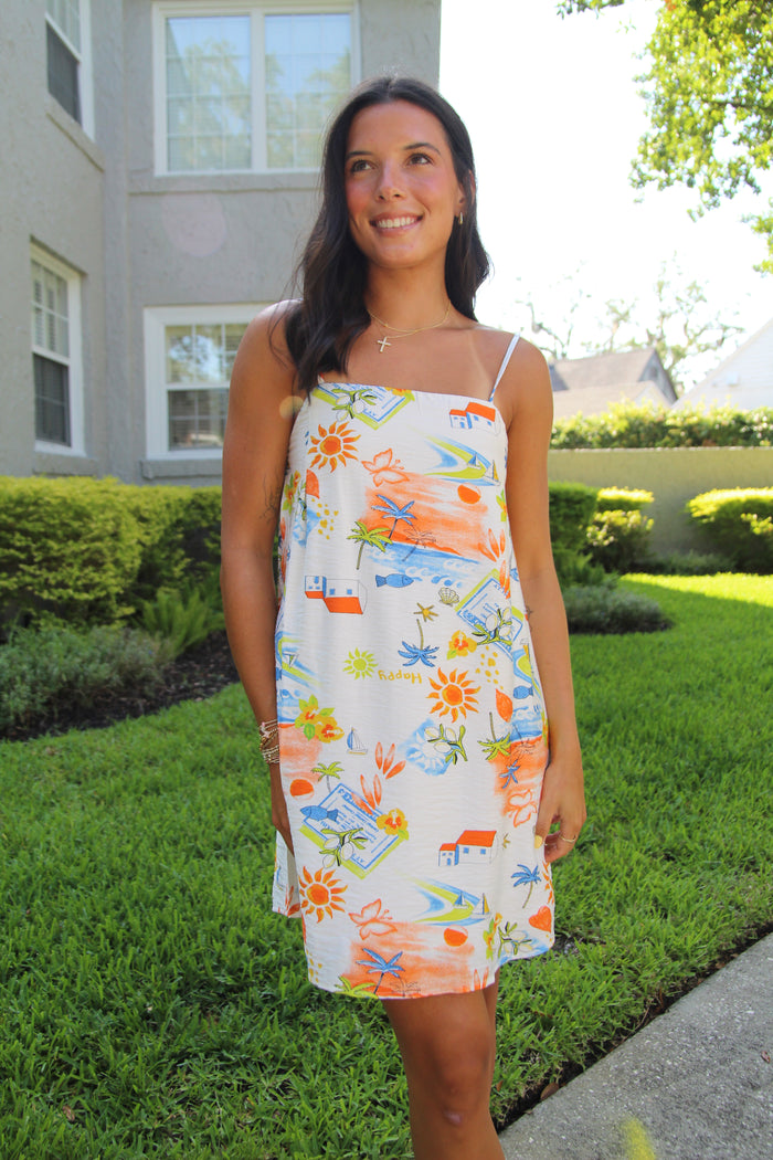 Mediterranean Daydream Dress