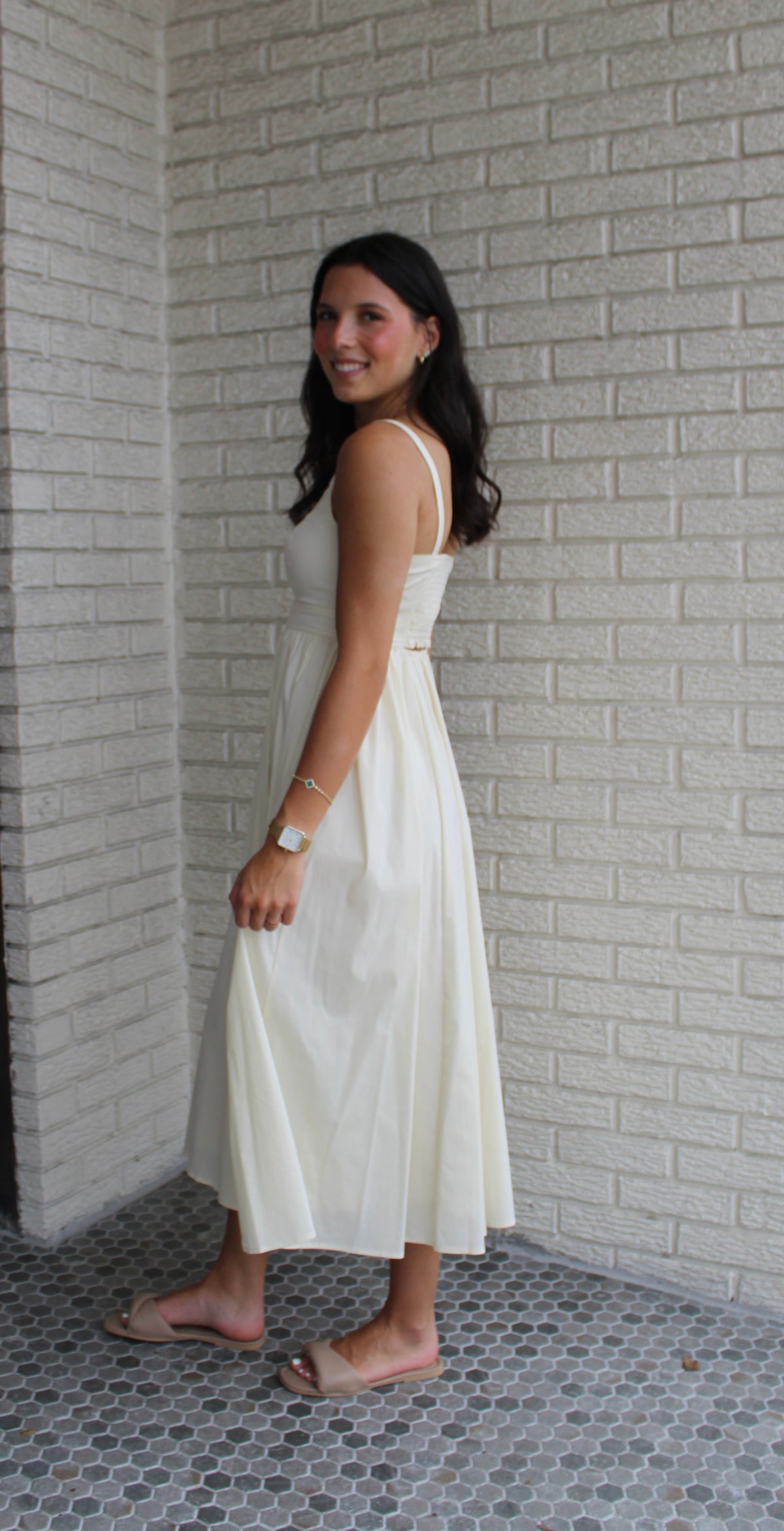 Shades On Front Midi Dress