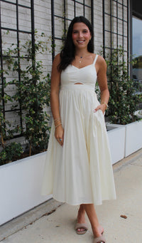 Shades On Front Midi Dress