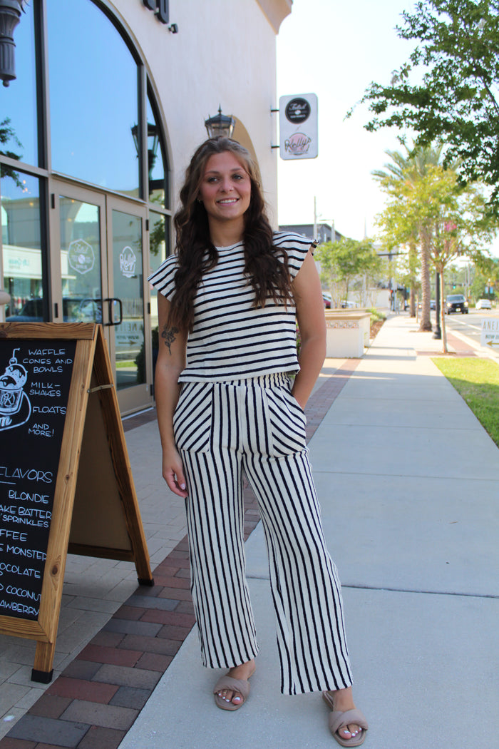 Cleo Stripe Pants