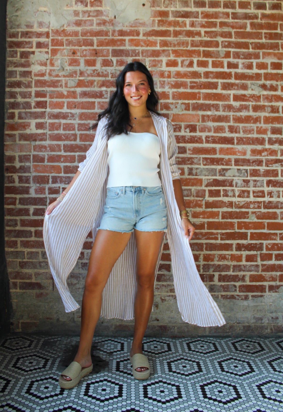 High Rise Beach Shorts