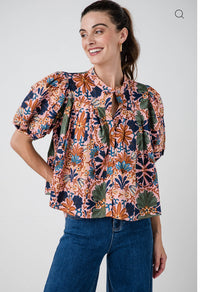 Agatha Floral Top