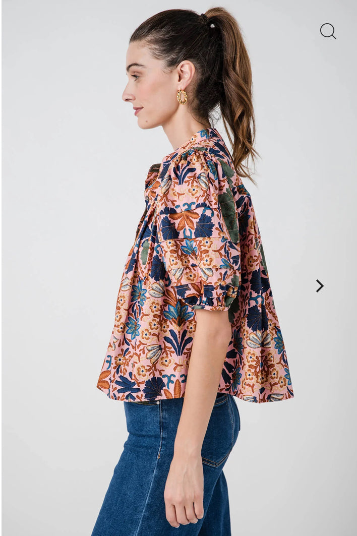 Agatha Floral Top