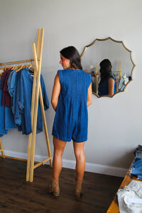 Charlie Denim Romper