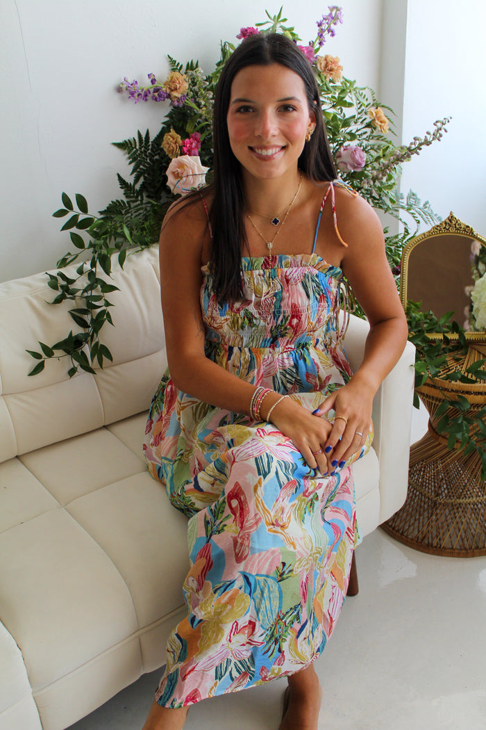 Destiny Floral Maxi Dress