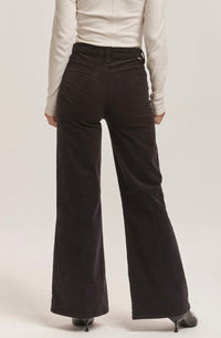 Fiona Corduroy Jean - Black