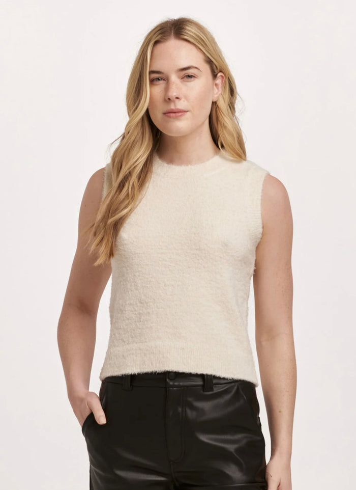 Jen Fitted Sweater - Ivory