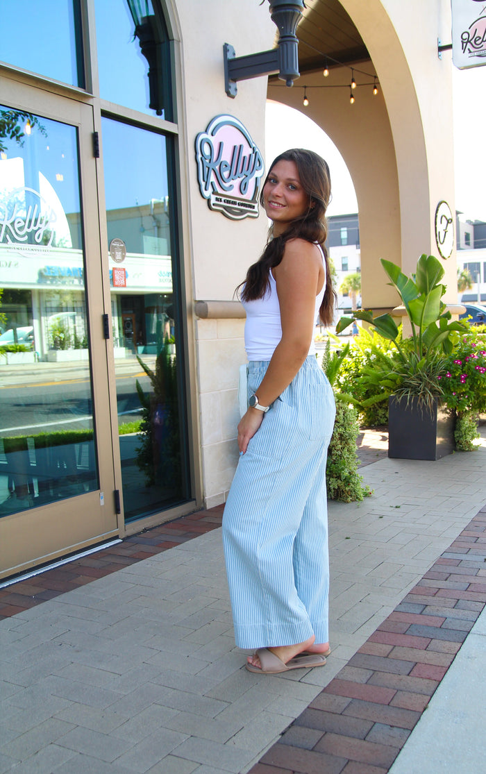 Sandy Striped Pants