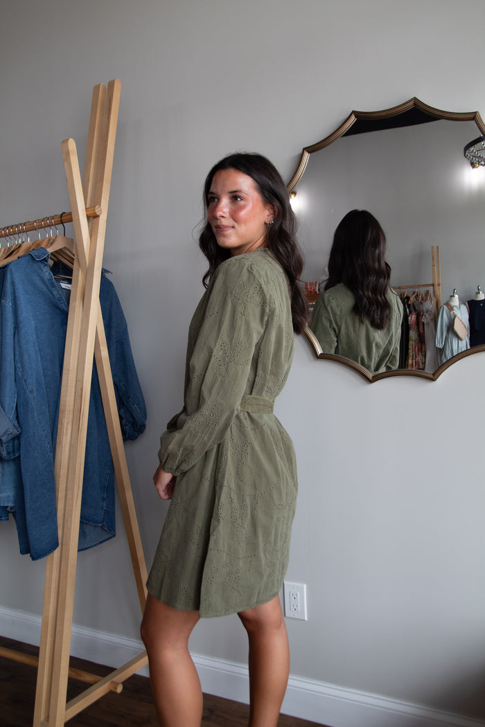 Christine Embroidered Dress