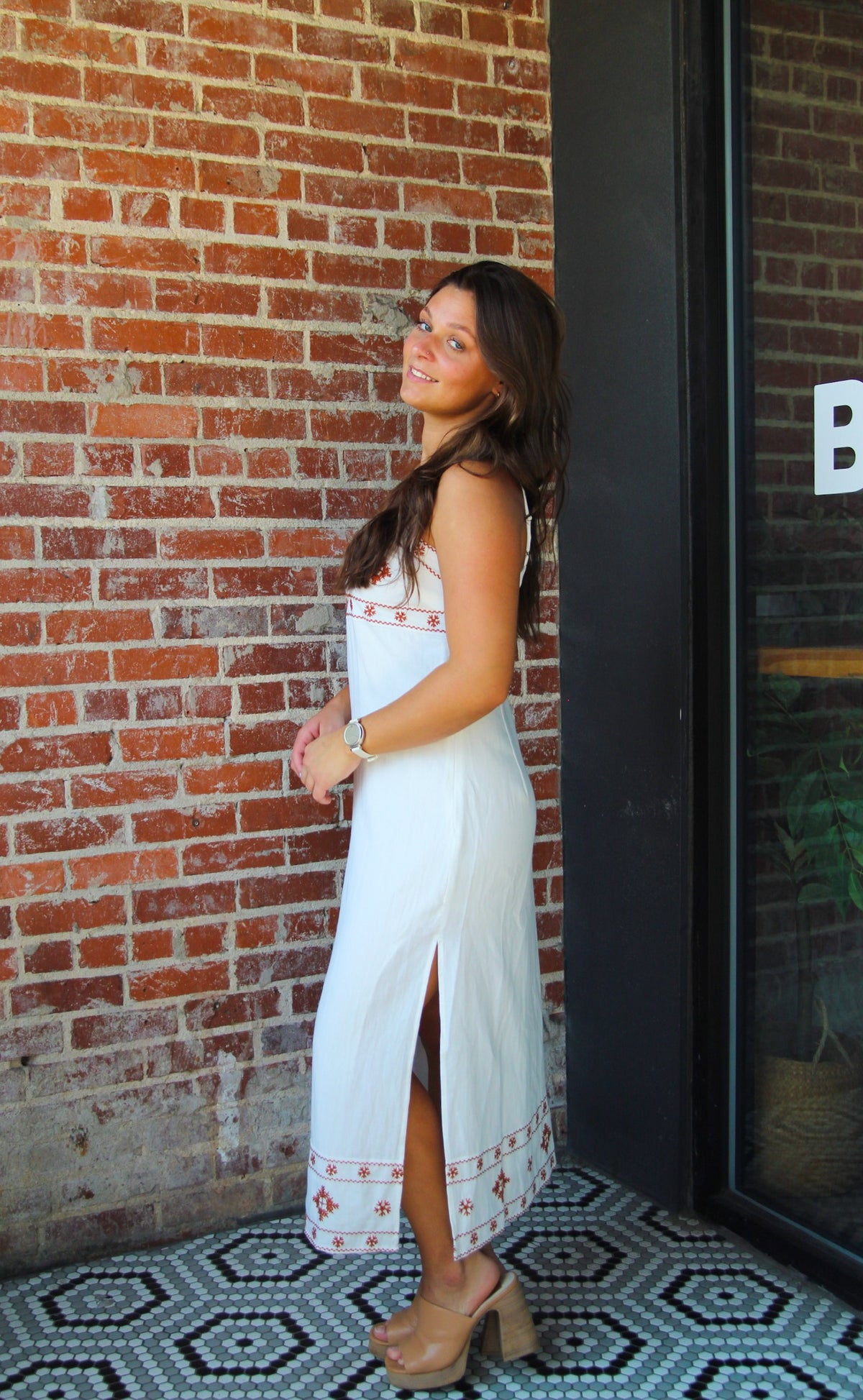 Warm Horizon Midi Dress