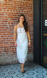 Warm Horizon Midi Dress