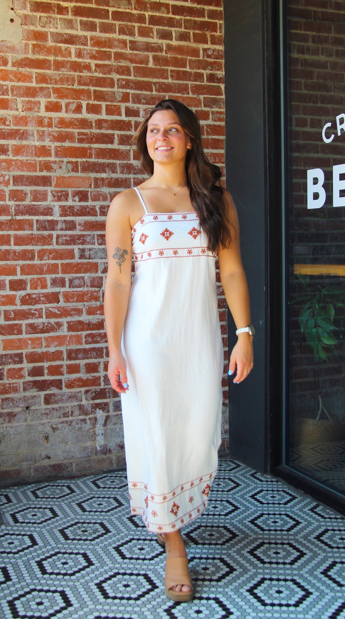 Warm Horizon Midi Dress