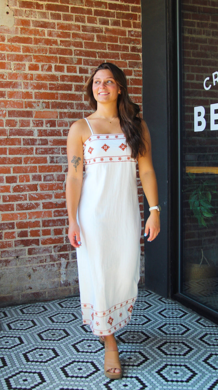 Warm Horizon Midi Dress