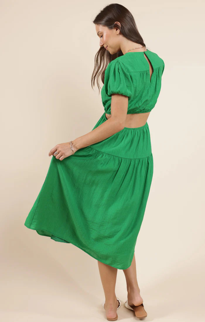 Socialize Cut Out Midi