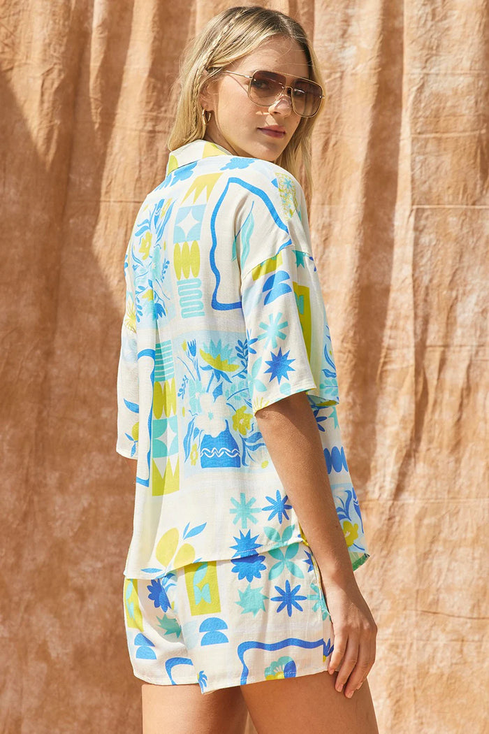 Limeaide Short Set
