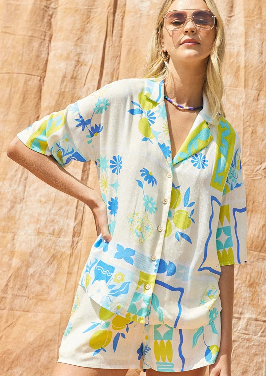 Limeaide Short Set