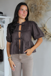 Tory Linen Blouse