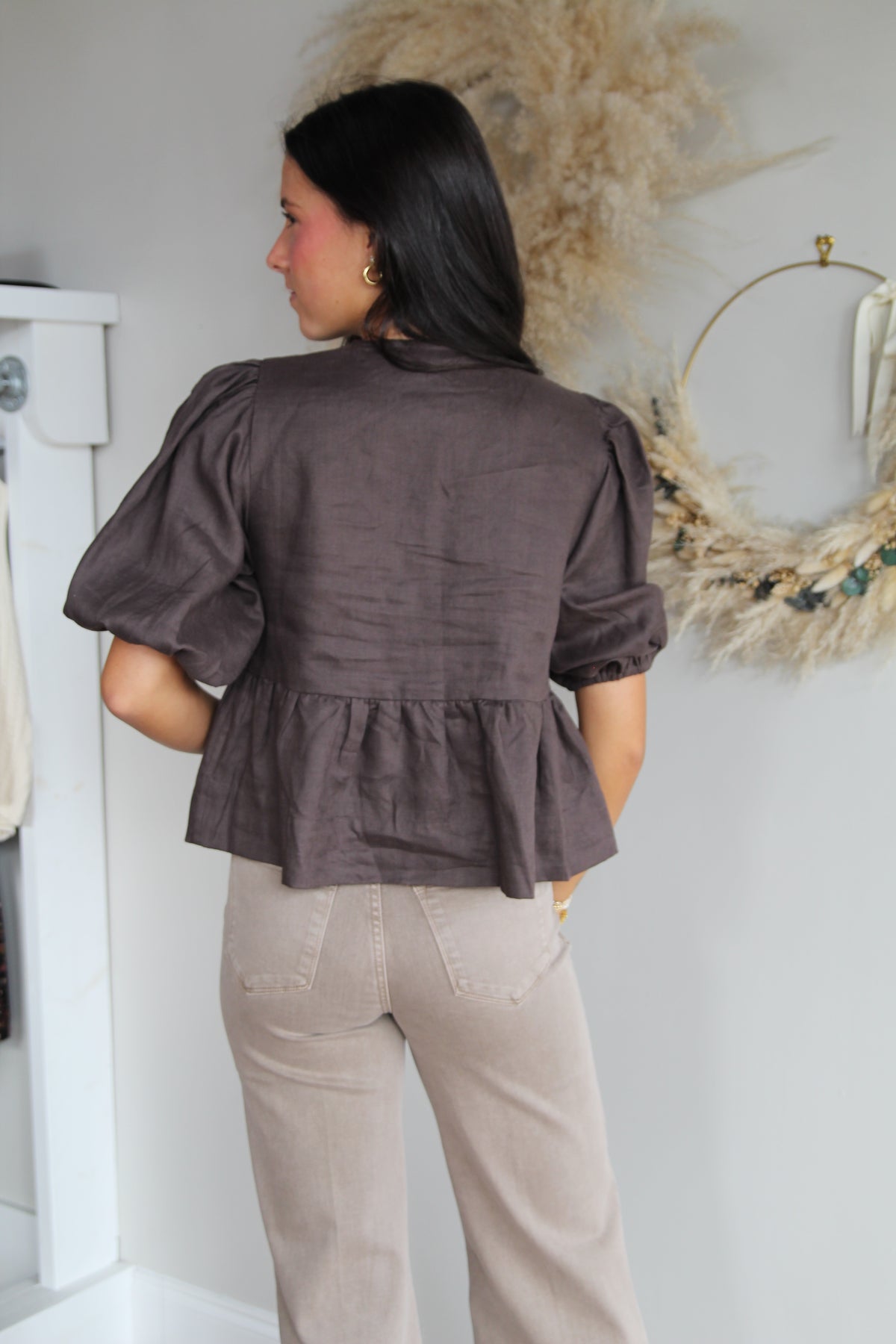 Tory Linen Blouse