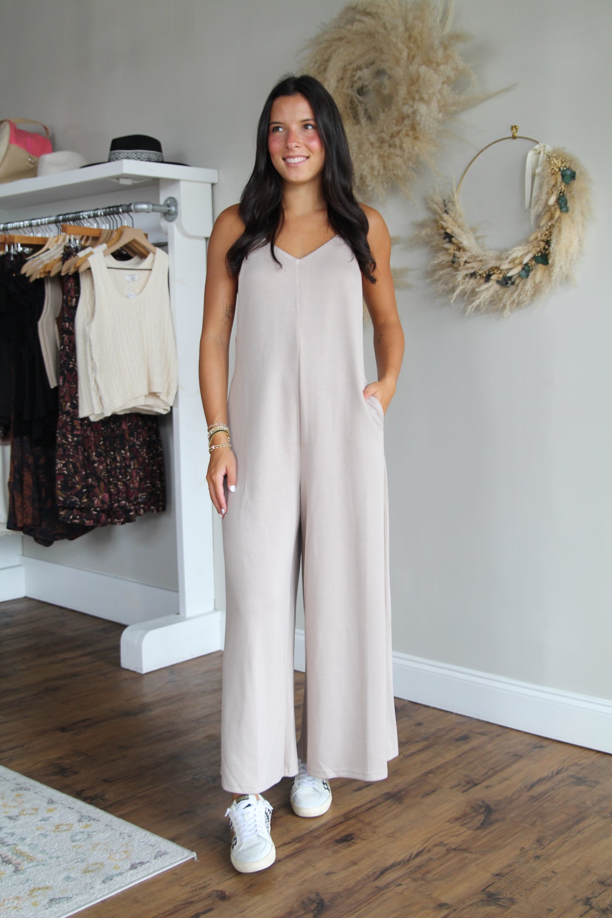 Sands V-Neck Jumpsuit