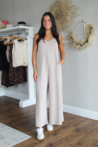 Sands V-Neck Jumpsuit