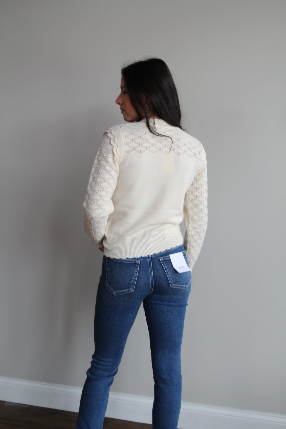 Amber Raw Hem Skinny