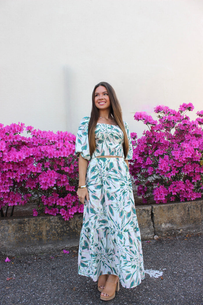 Moon And Back Tiered Skirt