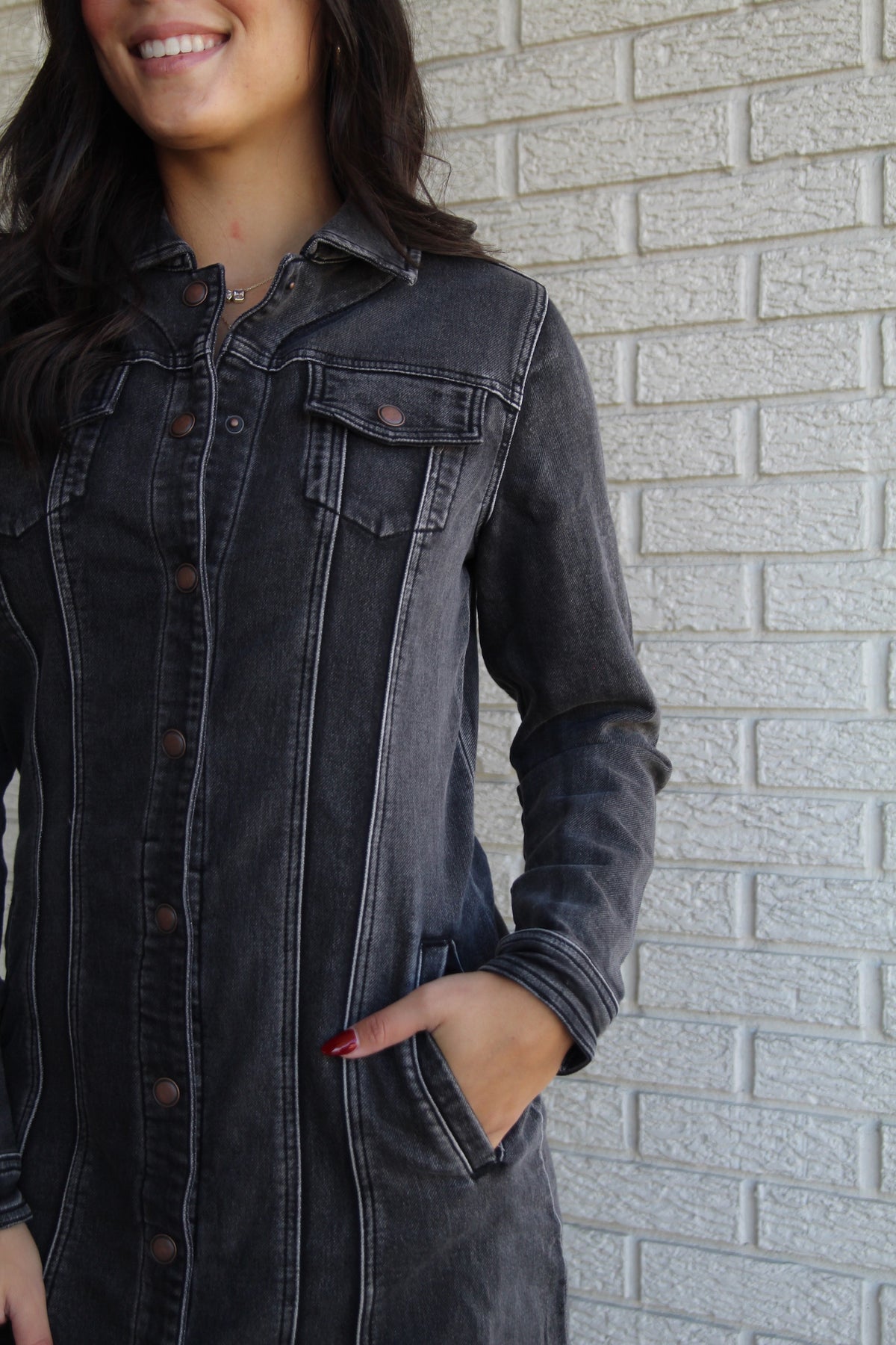 Gabrielle Denim Dress