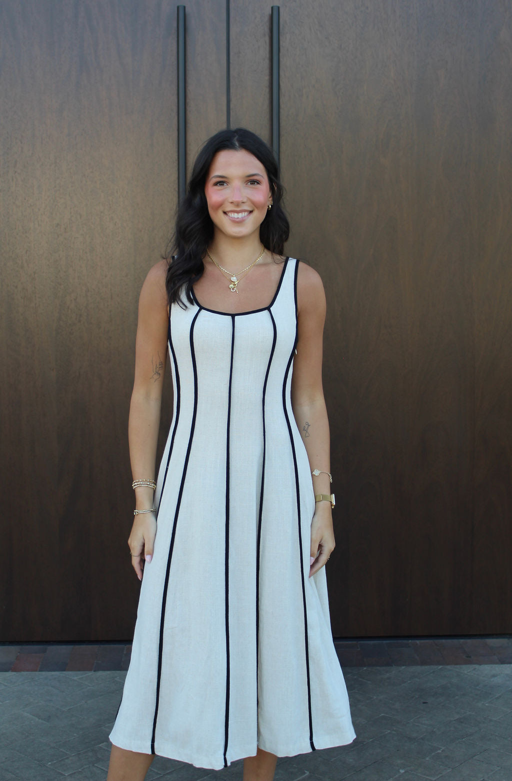 Tori Contrast Maxi