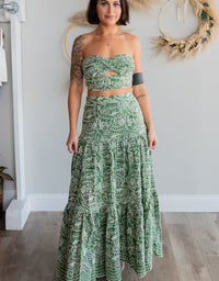 Found Paradise Maxi Skirt