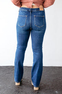 Jaxtyn High Rise Bootcut Graybay